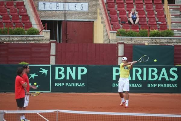 Photos Spain Davis Cup team getting ready for semis again France ATP